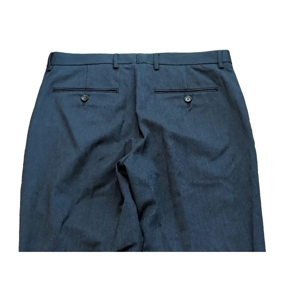 J Crew Ludlow Dress Pants Mens 31x30 Blue Slim Fit Flat‎ Front Business Office